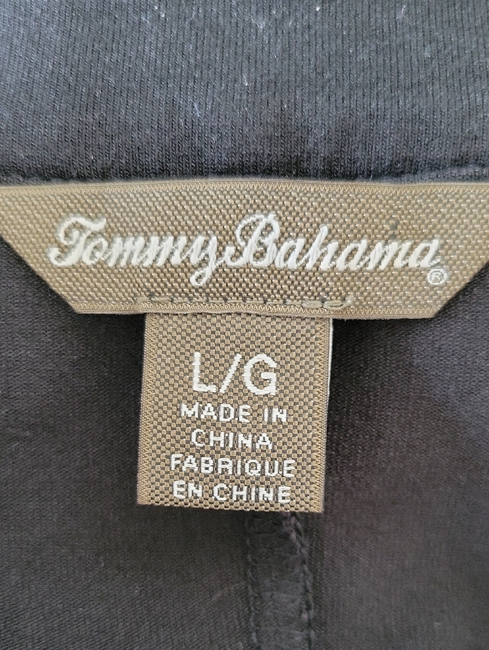 Tommy Bahama Black Tambour Sleeveless Short Dress Size Large - Picture 5 of 6